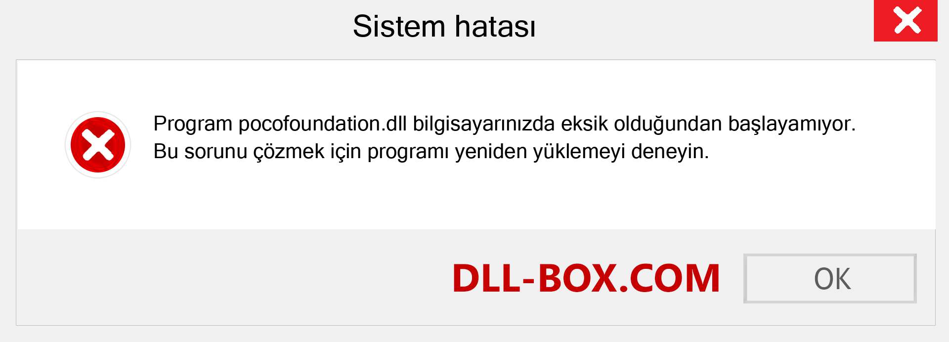 pocofoundation.dll dosyası eksik mi? Windows 7, 8, 10 için İndirin - Windows'ta pocofoundation dll Eksik Hatasını Düzeltin, fotoğraflar, resimler